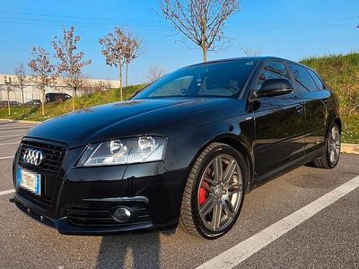 Usata Audi A3 S-Line 2010 Nero Utilitaria