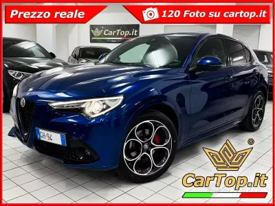 Usata Alfa Romeo Stelvio Veloce 209 CV (153 kW) 2021 Blu SUV