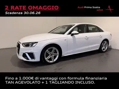 Usata Audi A4 S-Line 136 CV (100 kW) 2024 Bianco arkona Berlina