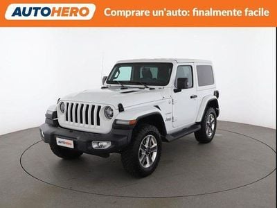 Usata Jeep Wrangler Sahara 200 CV (147 kW) 2018 Bianco SUV