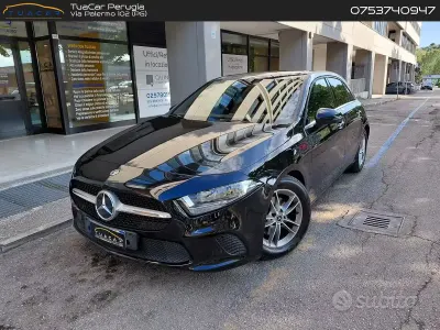 Usata Mercedes A180 Business 116 CV (85 kW) 2019 Nero Berlina