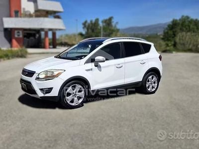 Usata Ford Kuga Titanium 136 CV (100 kW) 2009 Bianco SUV