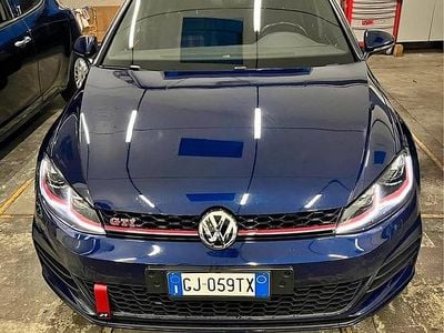 Usata VW Golf VII GTI 245 CV (180 kW) 2019 Blu Utilitaria