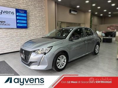Usata Peugeot 208 Active 75 CV (55 kW) 2022 Grigio Utilitaria