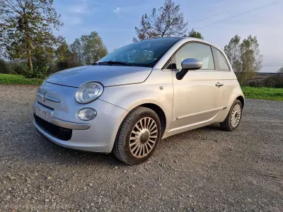 Usata Fiat 500 Lounge 69 CV (50 kW) 2010 Argento Utilitaria
