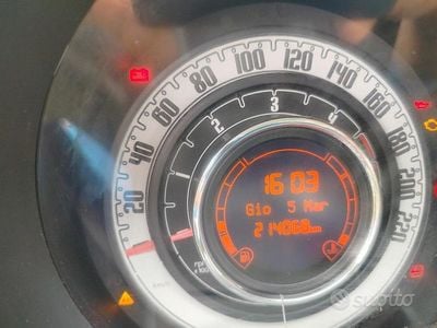 Usata Fiat 500 75 CV (55 kW) 2007 Bianco Berlina