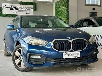 Usata BMW 116 Sport Line 116 CV (85 kW) 2021 Blu Utilitaria
