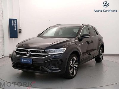 Käytetty VW T-Roc R-line 150 HP (110 kW) 2023 Musta Katumaasturi
