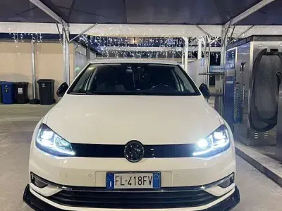 Usata VW Golf VII Business 110 CV (80 kW) 2018 Bianco Berlina