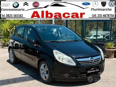 Usata Opel Corsa Enjoy 75 CV (55 kW) 2007 Nero Utilitaria