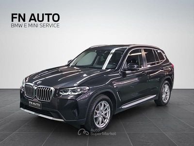 Usata BMW X3 Efficient Dynamics 190 CV (139 kW) 2022 Grigio SUV
