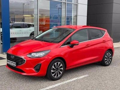 Usata Ford Fiesta Titanium 125 CV (91 kW) 2023 Rosso Utilitaria
