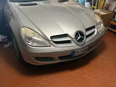 Usata Mercedes SLK200 163 CV (119 kW) 2007 Grigio Cabrio
