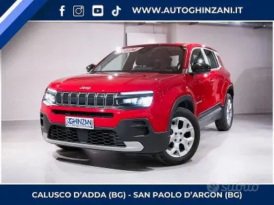 Usata Jeep Avenger Altitude 101 CV (74 kW) 2024 Rosso SUV