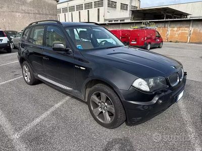 Usata BMW X3 Efficient Dynamics 150 CV (110 kW) 2006 Nero metallizzato SUV