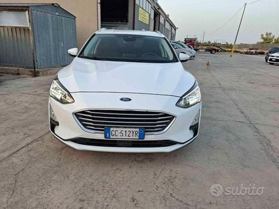 Usata Ford Focus Titanium 95 CV (69 kW) 2020 Bianco Station wagon