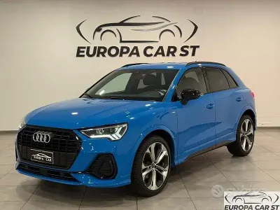 Usata Audi Q3 S-Line 150 CV (110 kW) 2021 Blu/azzurro SUV
