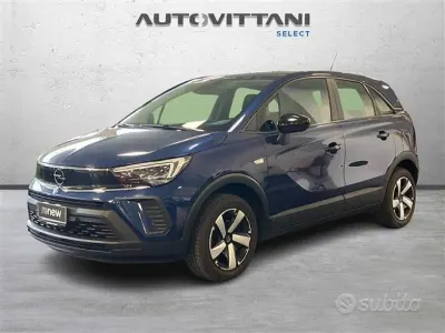 Usata Opel Crossland Edition 110 CV (80 kW) 2023 Blu SUV