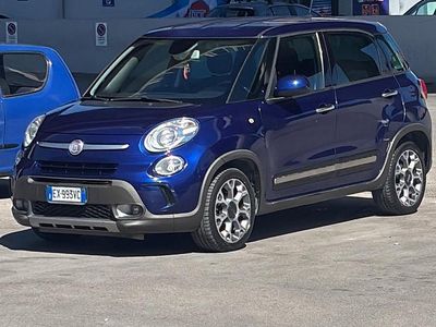 Usata Fiat 500L Trekking 85 CV (62 kW) 2014 Blu Monovolume