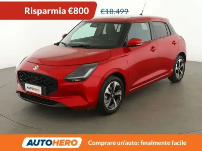 Begagnad Suzuki Swift 83 HK (61 kW) 2025 Röd Halvkombi