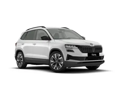 Nuova Skoda Karoq 150 CV (110 kW) 2026 Bianco luna metallizzato SUV