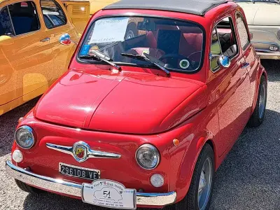 Usata Fiat 500 1970 Rosso Utilitaria