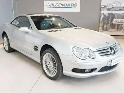 Usata Mercedes SL55 AMG AMG 500 CV (367 kW) 2002 Argento Cabrio