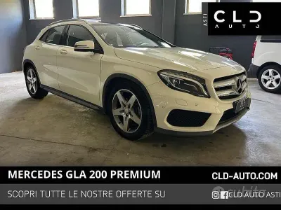 Usata Mercedes GLA200 Premium 136 CV (100 kW) 2014 Bianco SUV