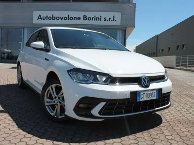 Usata VW Polo R-line 95 CV (69 kW) 2024 Pure white Utilitaria
