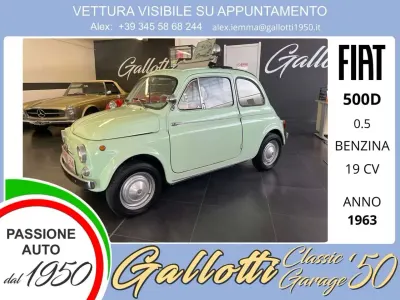 Usado Fiat 500 19 CV (13 kW) 1963 Verdino Utilitario
