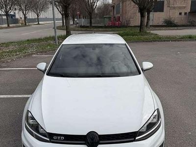 Usata VW Golf VII GTD 184 CV (135 kW) 2016 Bianco