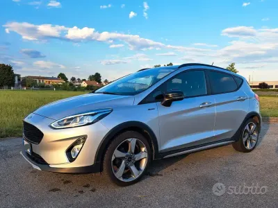 Usata Ford Fiesta Active 86 CV (63 kW) 2018 Grigio Utilitaria