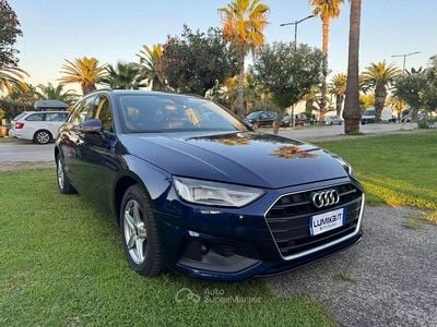 Usata Audi A4 Advanced 136 CV (100 kW) 2022 Blu Station wagon