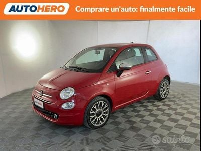 Usata Fiat 500 Pop 69 CV (50 kW) 2020 Rosso Utilitaria