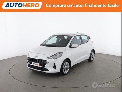 Usata Hyundai i10 67 CV (49 kW) 2022 Bianco Utilitaria