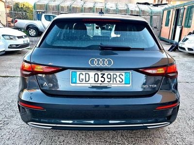 Usata Audi A3 150 CV (110 kW) 2021 Grigio Berlina