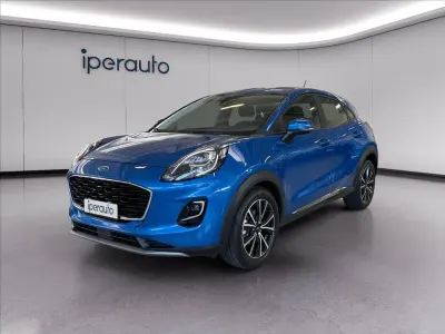 Usata Ford Puma Titanium S 125 CV (91 kW) 2022 Blu metallizzato SUV