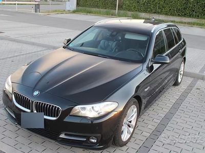 Begagnad BMW 520 190 HK (139 kW) 2015 Svart Kombi