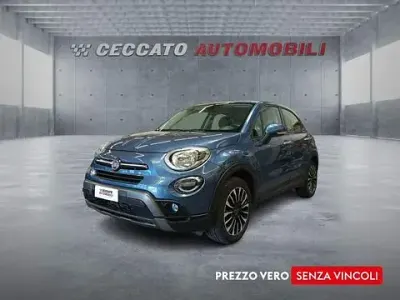 Usata Fiat 500X Cross 120 CV (88 kW) 2018 Blu SUV