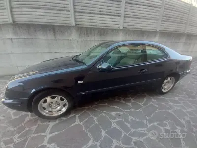 Usata Mercedes CLK200 192 CV (141 kW) 1998 Blu Coupé
