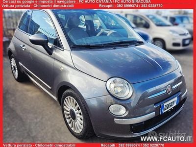 Usata Fiat 500 Lounge 85 CV (62 kW) 2011 Grigio Berlina
