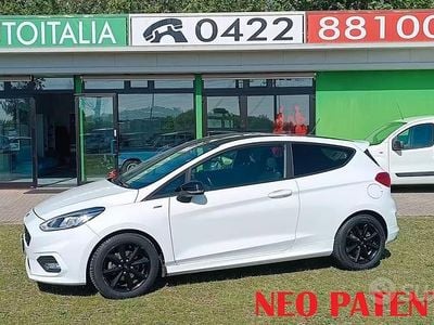 Usata Ford Fiesta ST-Line 86 CV (63 kW) 2018 Bianco Utilitaria
