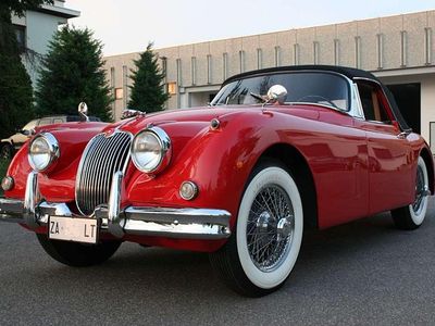 Usata Jaguar XK 193 CV (141 kW) 1958 Rosso Cabrio