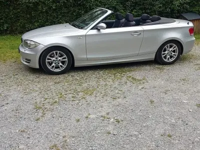 Usata BMW 118 Cabriolet 140 CV (102 kW) 2009 Grigio Cabrio