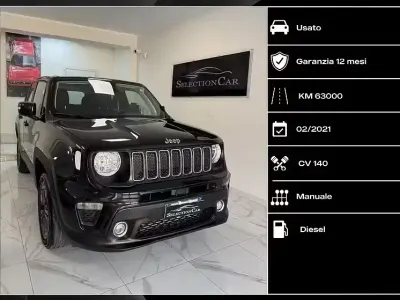 Begagnad Jeep Renegade Limited 140 HK (102 kW) 2020 Svart SUV
