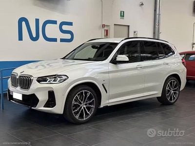 Usata BMW X3 M Sport 190 CV (139 kW) 2022 Bianco SUV