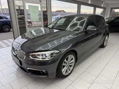 Usata BMW 118 Comfort Edition 150 CV (110 kW) 2016 Grigio Utilitaria