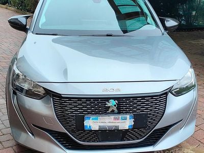 Usata Peugeot e-208 100 kW (136 CV) 2020 Grigio Utilitaria