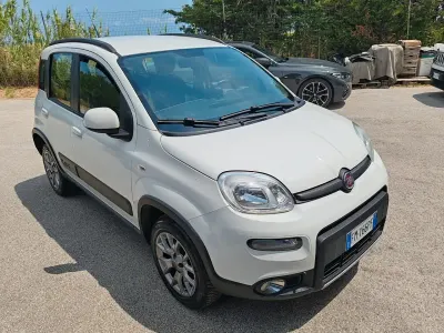 Usata Fiat Panda 4x4 S 95 CV (69 kW) 2017 Bianco Utilitaria