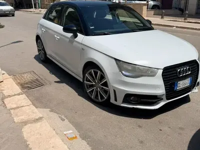Usata Audi A1 S-Line 90 CV (66 kW) 2013 Bianco Utilitaria